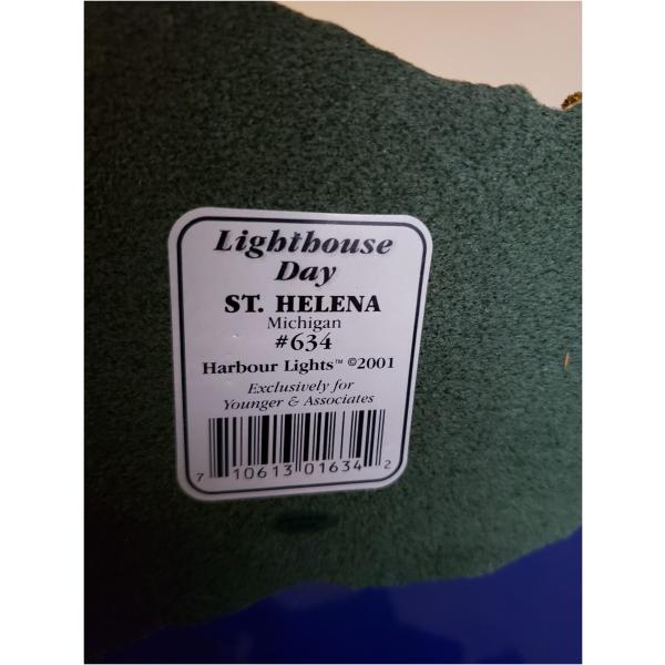 2001 HARBOUR LIGHTS LIGHTHOUSE #634 ST. HELENA, MICHIGAN--LIGHTHOUSE DAY