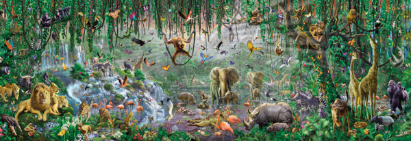 African Mural Puzzle by SunsOut 500 pieces