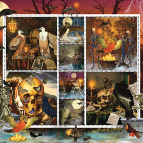 Halloween Stamps: Skeleton Dance Puzzle
