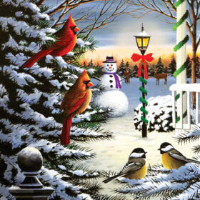 Holiday Friends Puzzle by SunsOut 1000 pieces