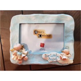 Angel Cheeks "Our Little Angel" Picture Frame NIB 4 X 6 - Cherish Memories Forever with this Adorable Keepsake