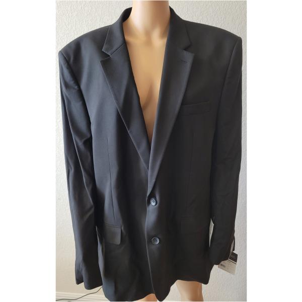 J.M. Haggar Premium Stretch Classic Fit Suit Jacket Blue