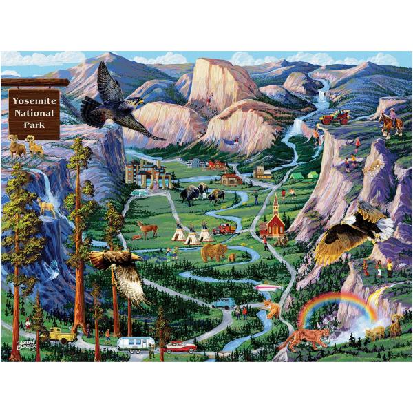 Yosemite Adventures Puzzle by SunsOut 500 pcs