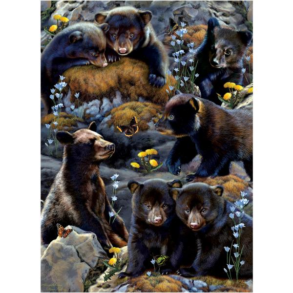 Bear Cubs Puzzle by SunsOut 500+ pieces
