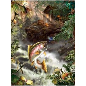 Mountain Hideaway SunsOut Puzzle 500 Pcs