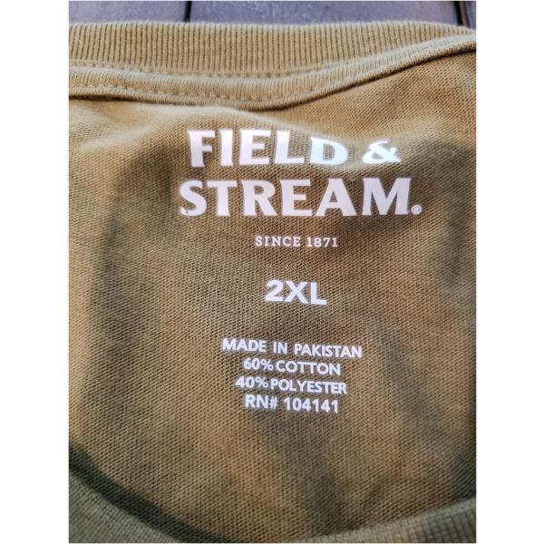 Graphic Tee Shirt "Defending Our Freedom" Men's 2XL Field & Stream