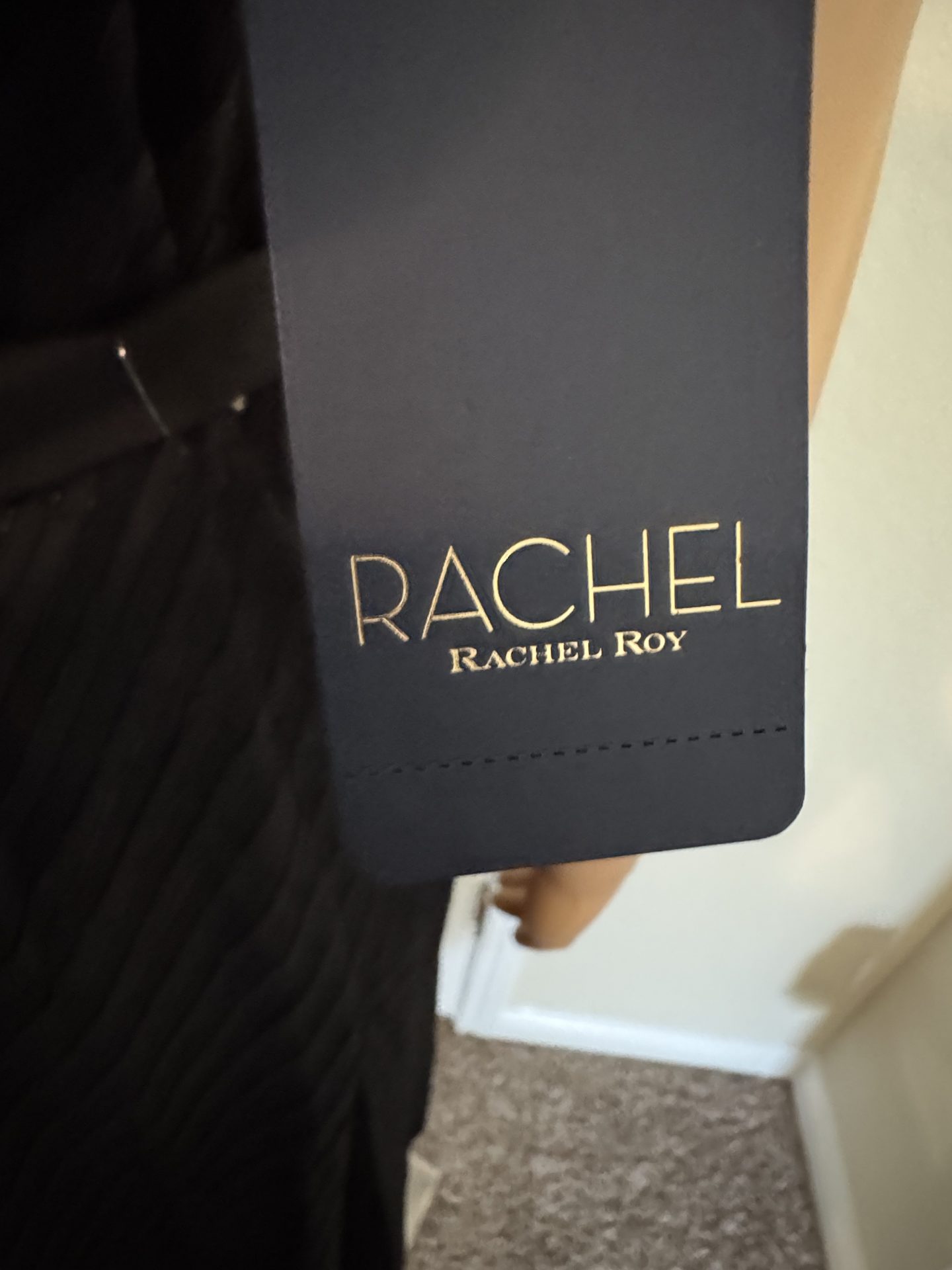 RACHEL ROY Womens Black Sleeveless Square Neck Maxi Sheath Party Dress Size: XL